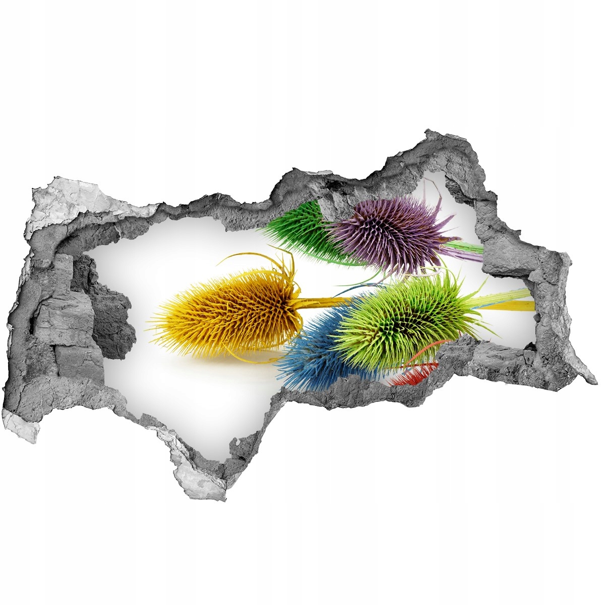 

Samoprzylepna dziura Naklejka cegła Oset 115x88