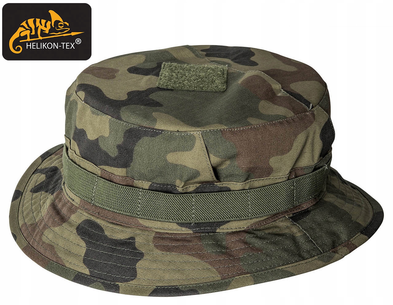Kapelusz Wojskowy Turystyczny HELIKON CPU Rip-Stop PL Woodland Wz.93 XL Marka Helikon-Tex