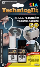 KLEJ DO PP PE PTFE 8g + 8ml TECHNICQLL