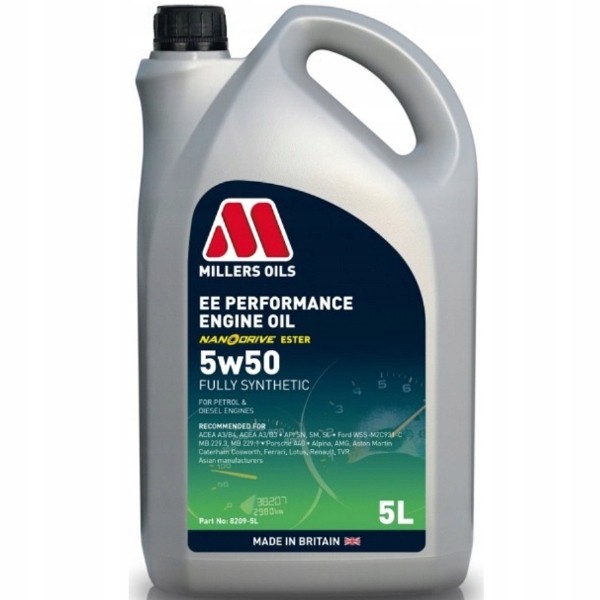 Millers Ee Performance 5W50 8209 5L