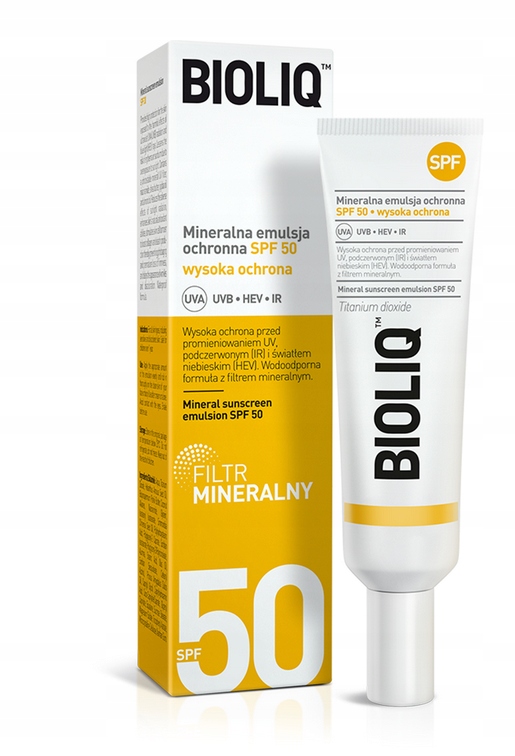 

Bioliq Minerlana Emulsja Ochronna Do Twarzy SPF50