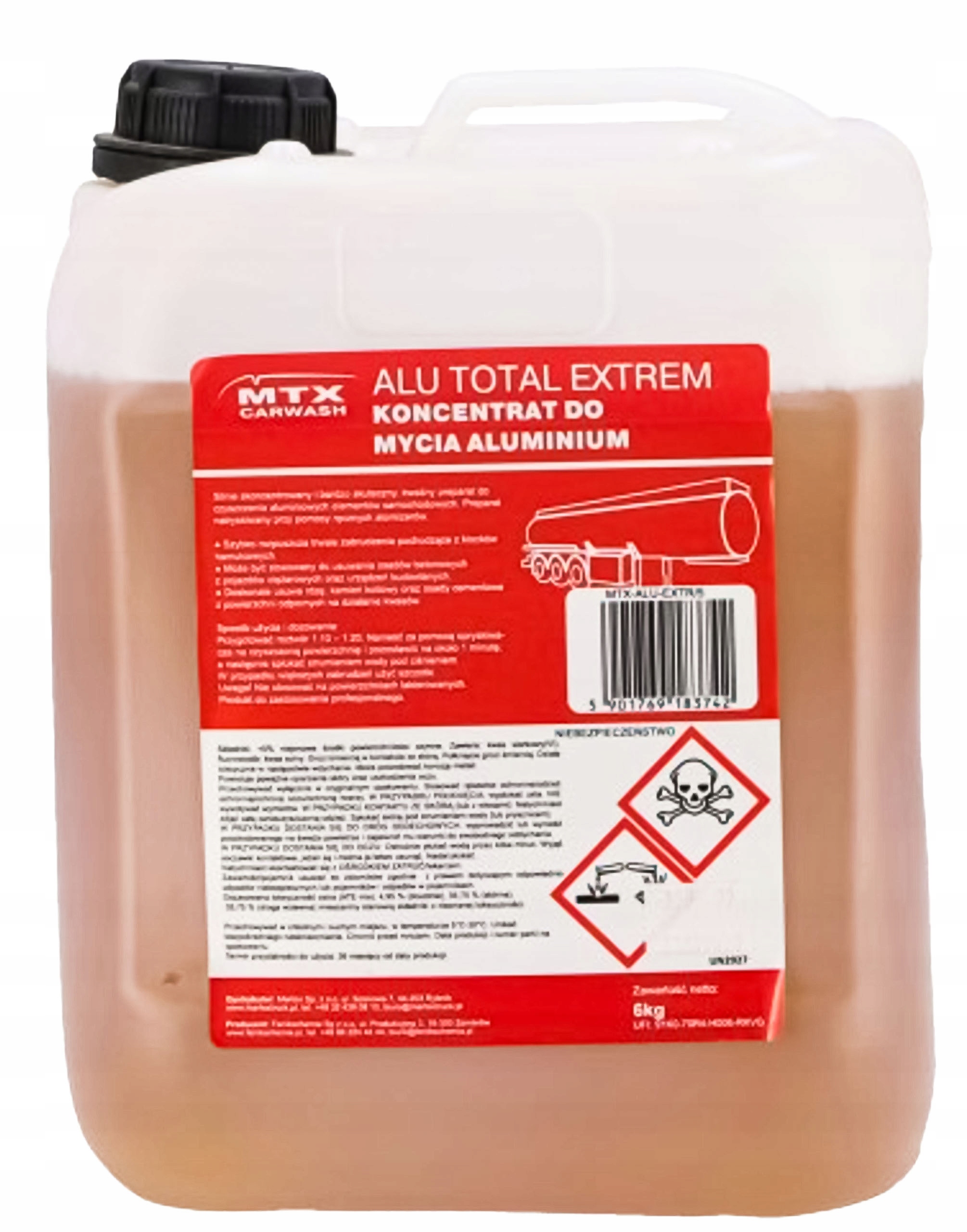 Plyn na mytí alu total extrem 5kg Mtx MTX-ALU-EXTR/5