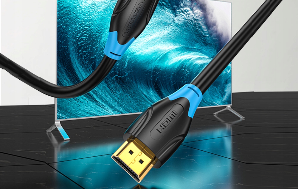 VENTION KABEL PRZEWÓD HDMI 2.0 4K 60HZ FHD FULLHD DO TELEWIZORA MONITORA 8M Model AACBK