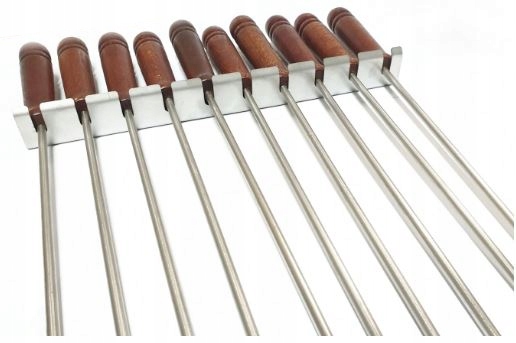 

Kijki Kije Do Grilla Nierdzewne 140CM 10SZ+WIESZAK