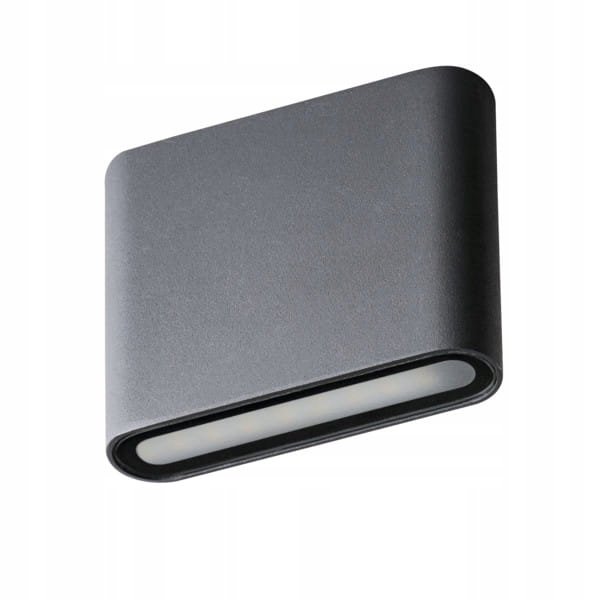 Garto Led El 8W-GR kinkiet natynkowy grafitowy