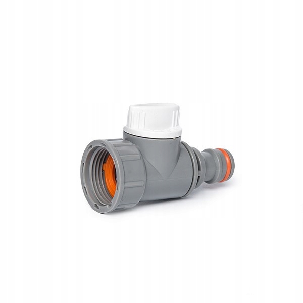 

Przyłącze na kran z zaworem 3/4" White Line