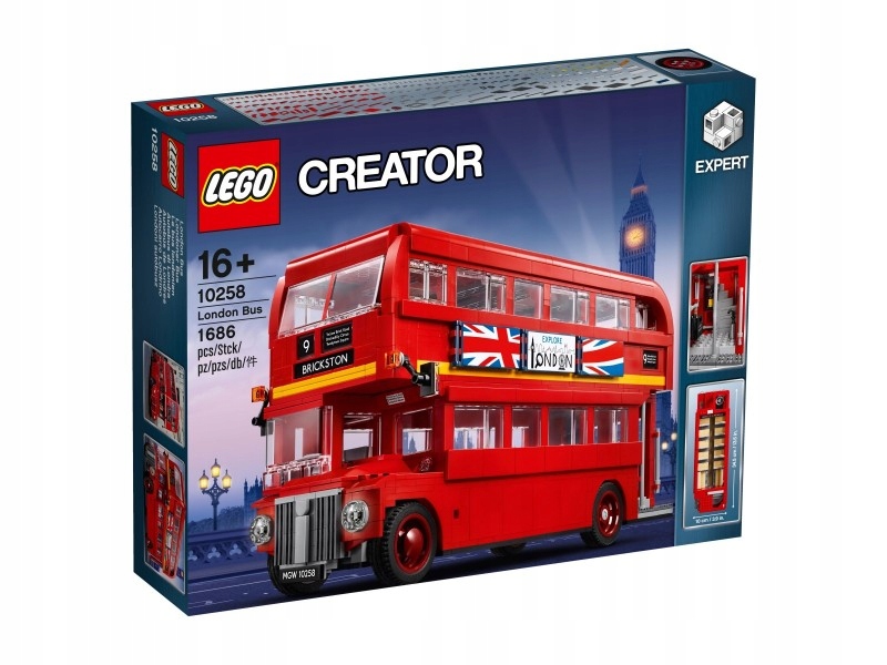Lego 10258 Creator Expert Londýnský autobus
