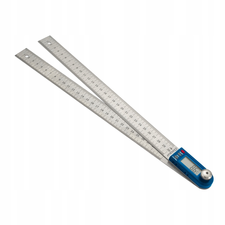 Elektronický digitální úhloměr 0-360° 300 mm Dasqua