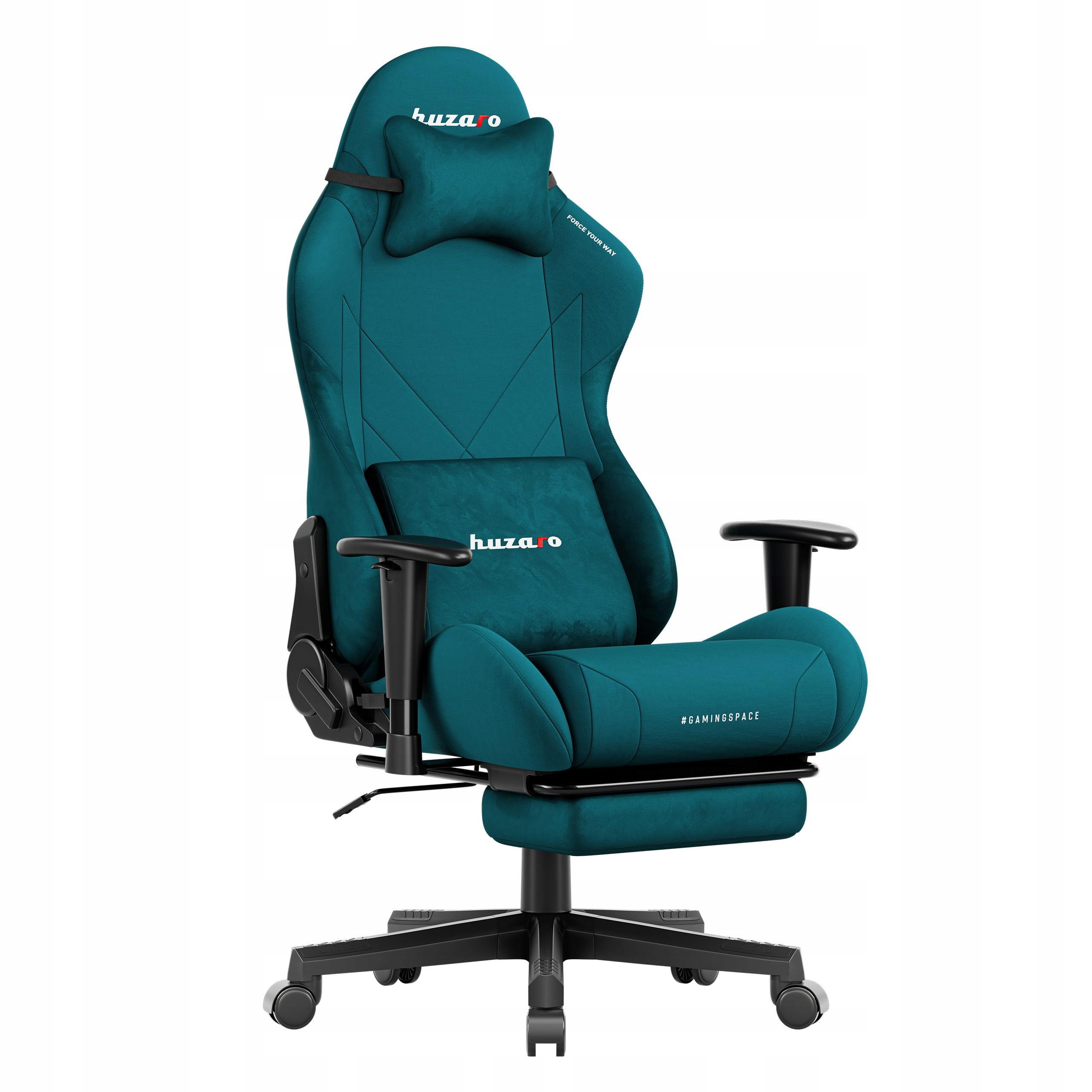 Huzaro Herné Kreslo Pre Počítač Huzaro Force 5.7 Teal S Vankúšom Lumbal