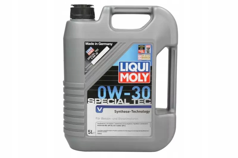 LIQUI MOLY SPECIAL TEC V 0W30 A5/B5 VOLVO 9L Waga produktu z opakowaniem jednostkowym 0 kg