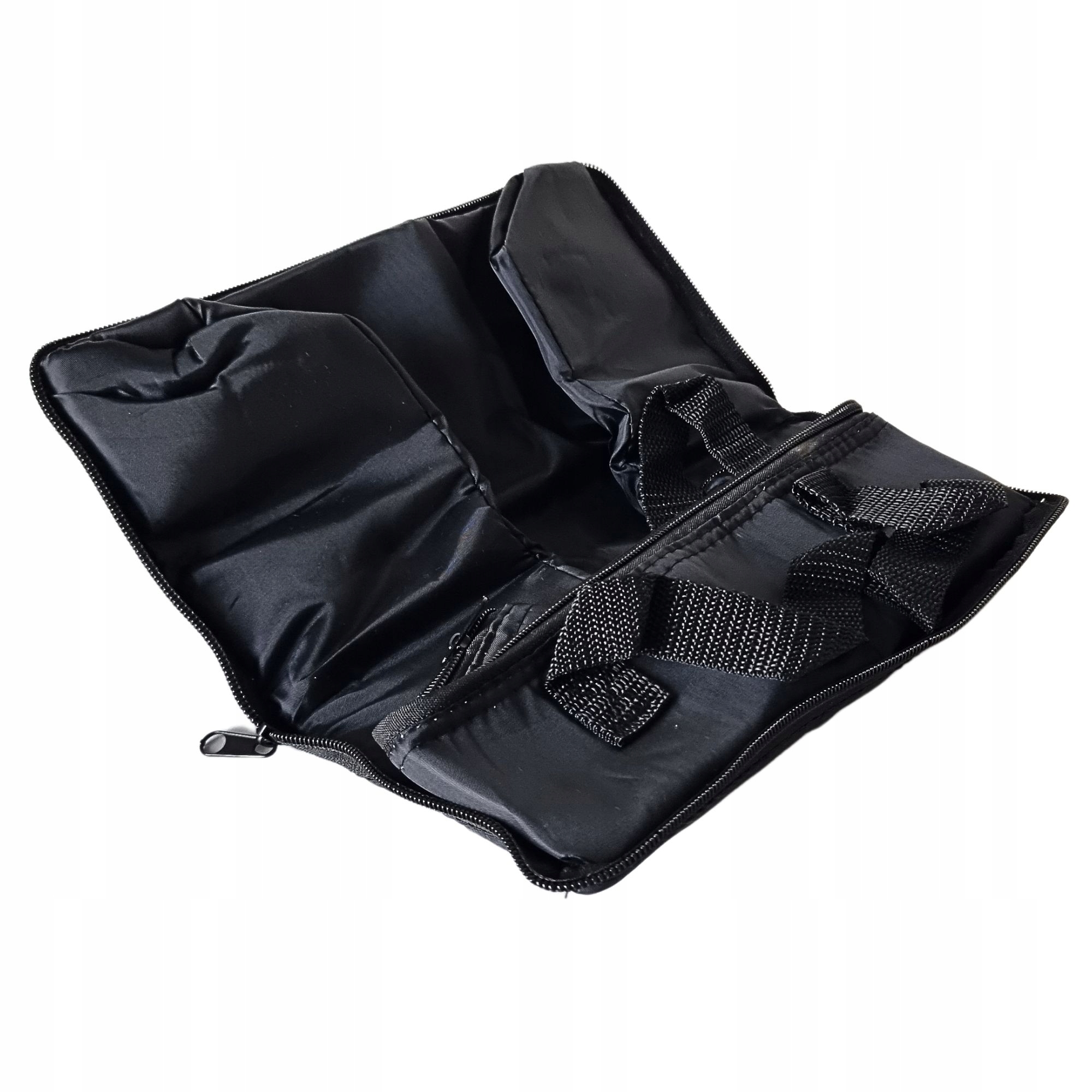 Składana torba termoizolacyjna turystyczna na lato i zimę 12l czarna Stan opakowania oryginalne