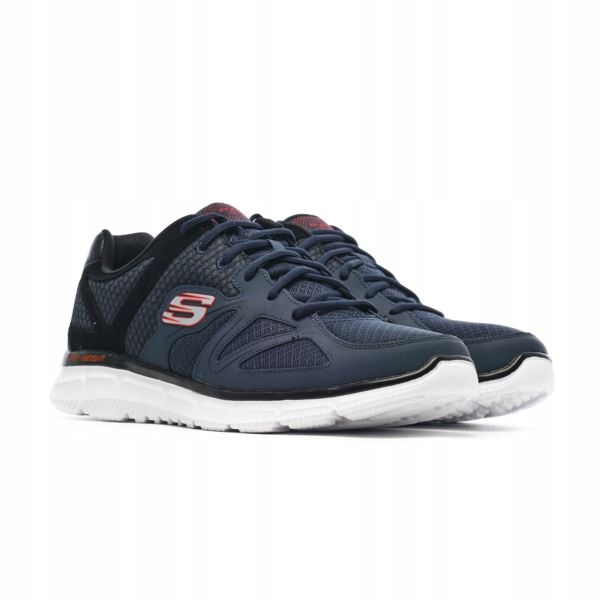 Skechers Pánské boty Satisfaction Flash Granátové 41 Eu