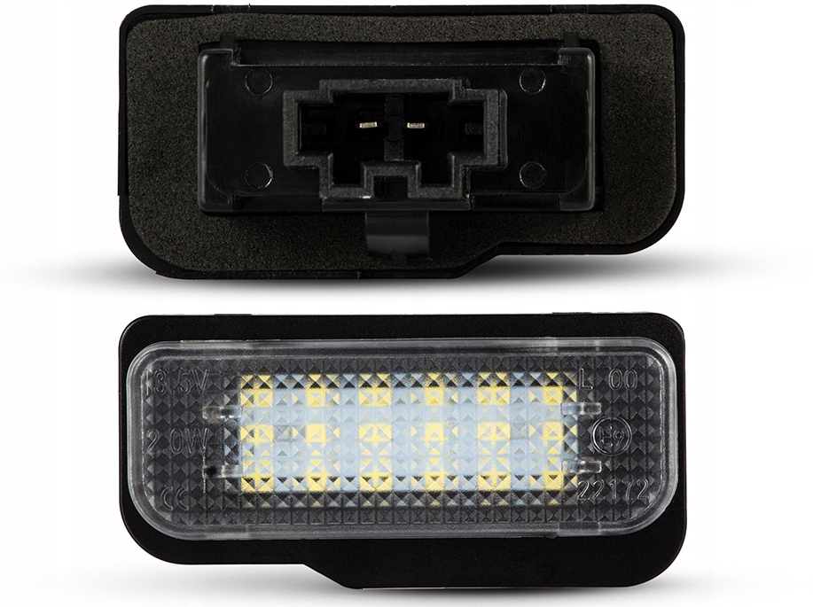 ŻARÓWKI TABLICY REJESTRCYJNEJ PODŚWIETLENIE REJESTRACJI MERCEDES SLK R171