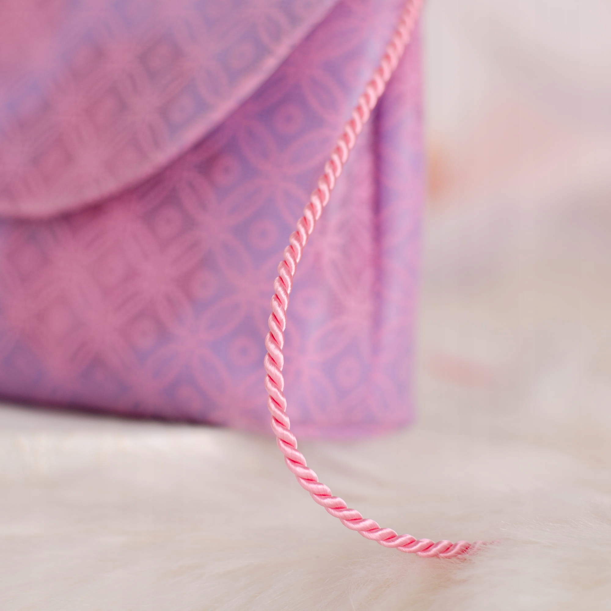 Torebka różowa dziewczęca 205 z ozdobą Stan opakowania oryginalne