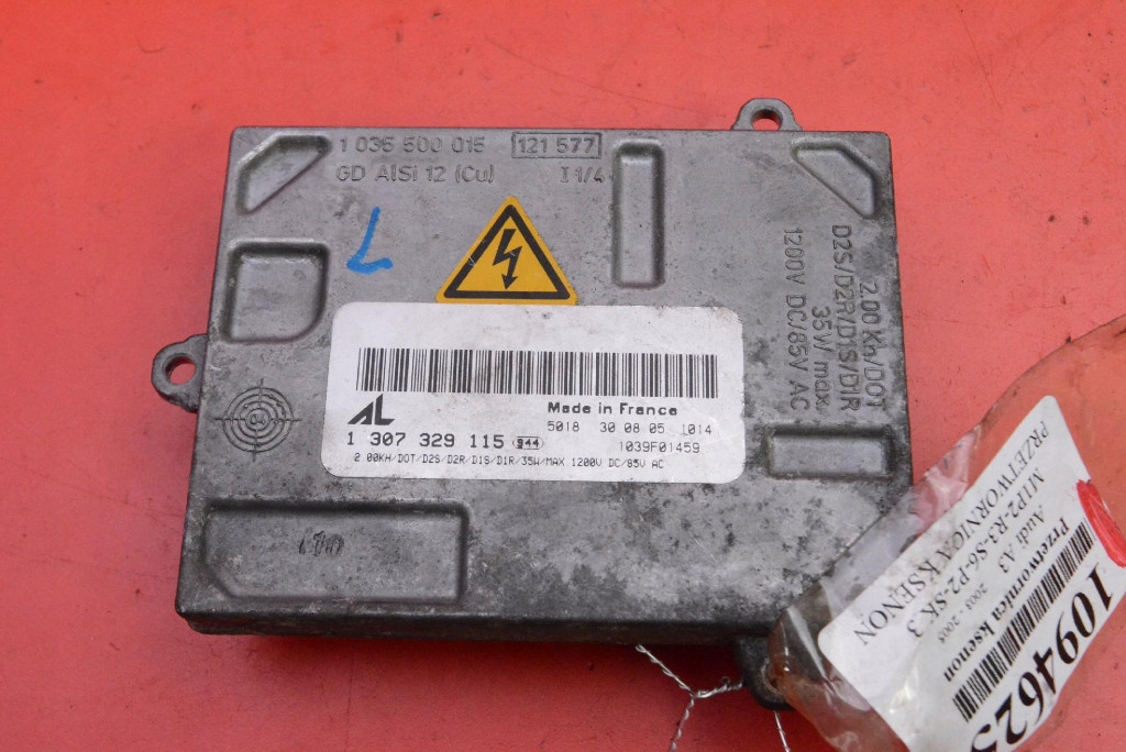 control unit XENON KSENON left 1307329115 AUDI A3 8P 03-05