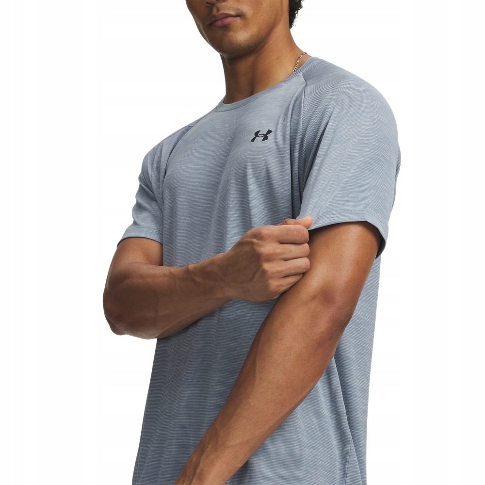 Tričko Tech Textured Rychleschnoucí Modré MD Under Armour AW26