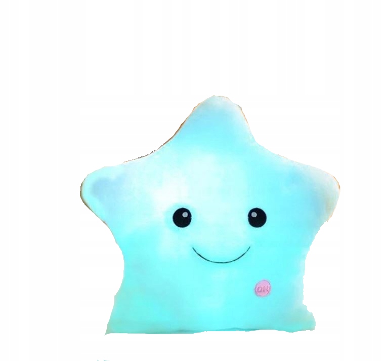 

Poduszka Zabawka Gwiazdka Led Świecąca Niebieska