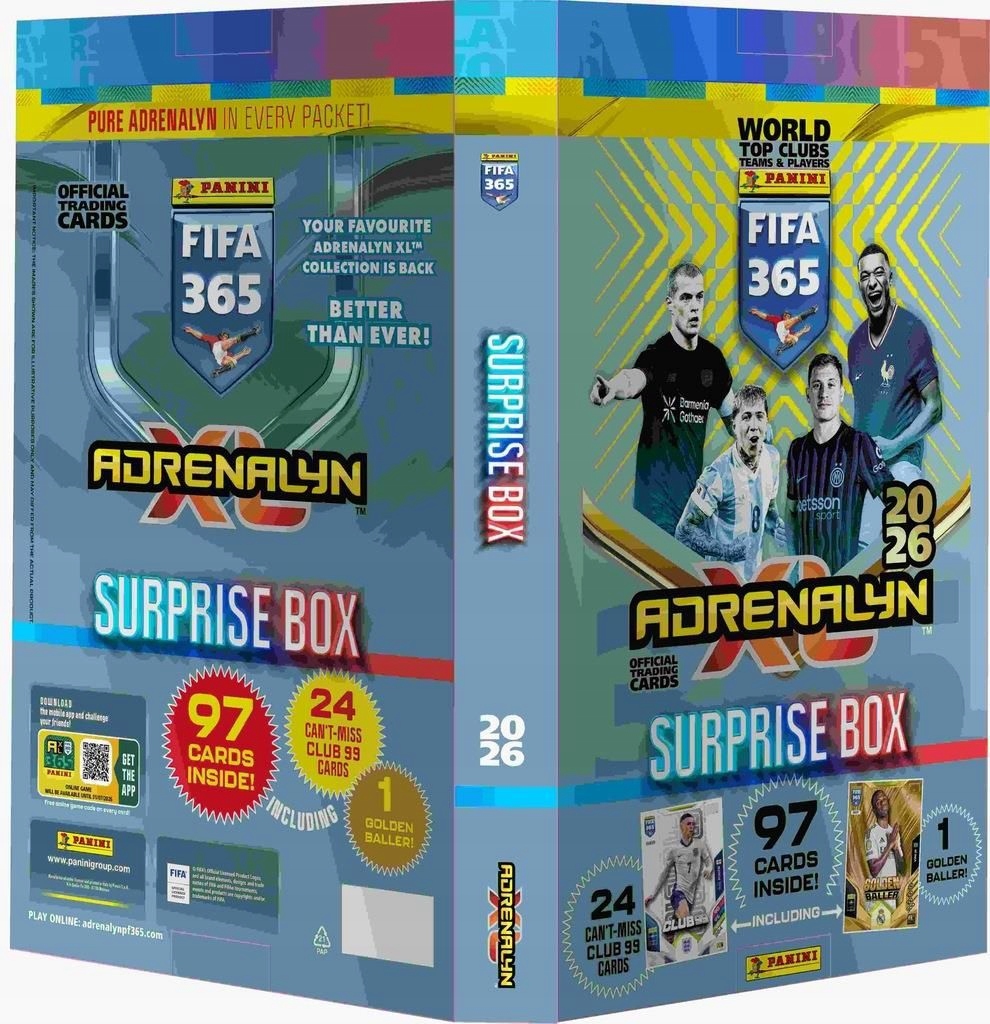 Fifa 365 Adrenalyn XL 2027 Countdown Callendar