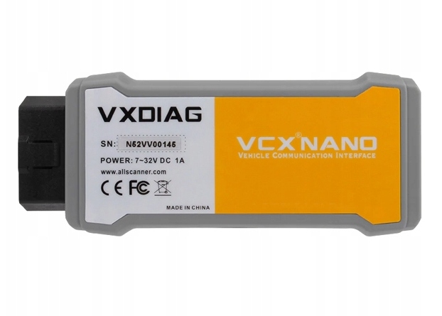 INTERFEJS VXDIAG VCX NANO OBD2 VOLVO