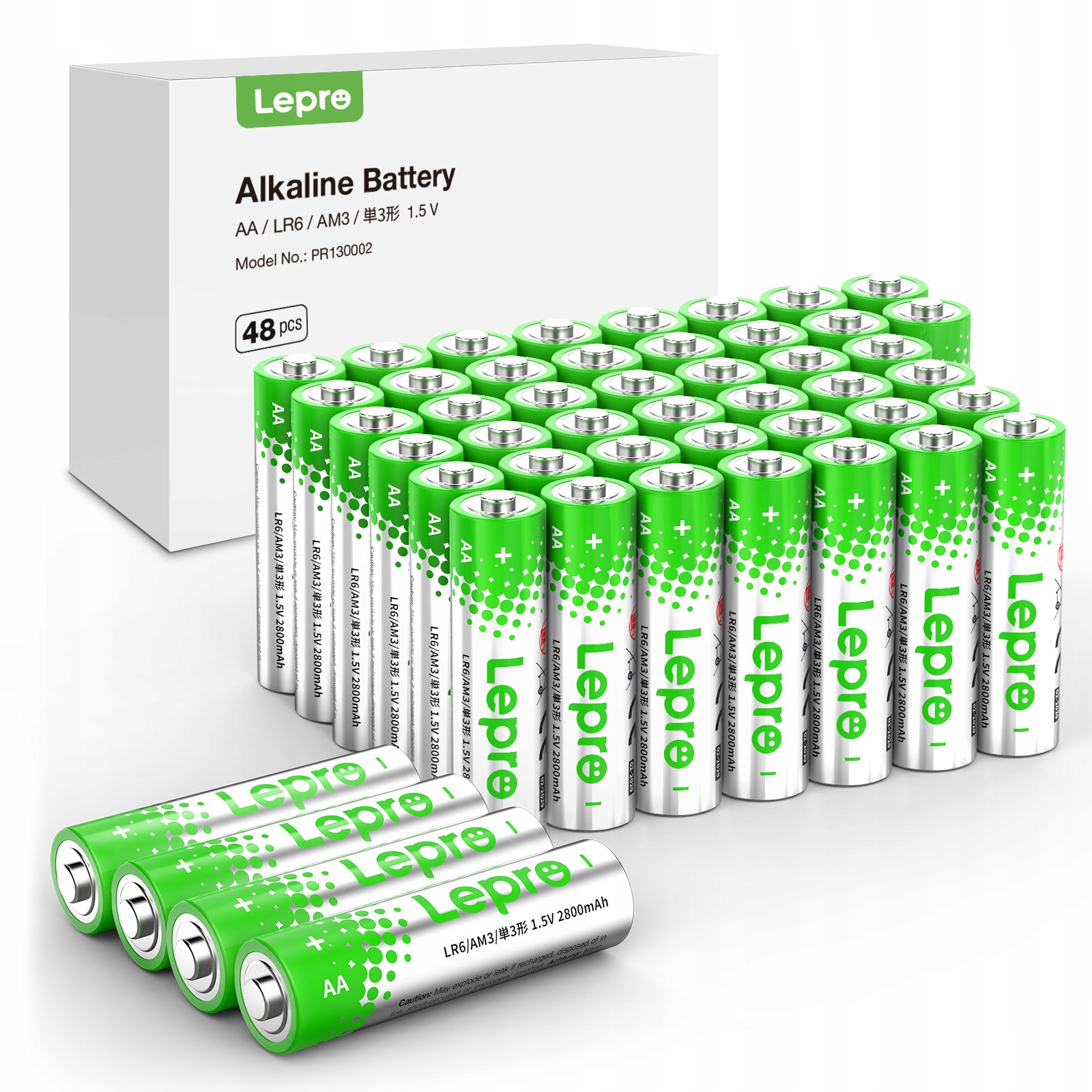 Змішувач лужний Lepro АА (R6) 48 шт.