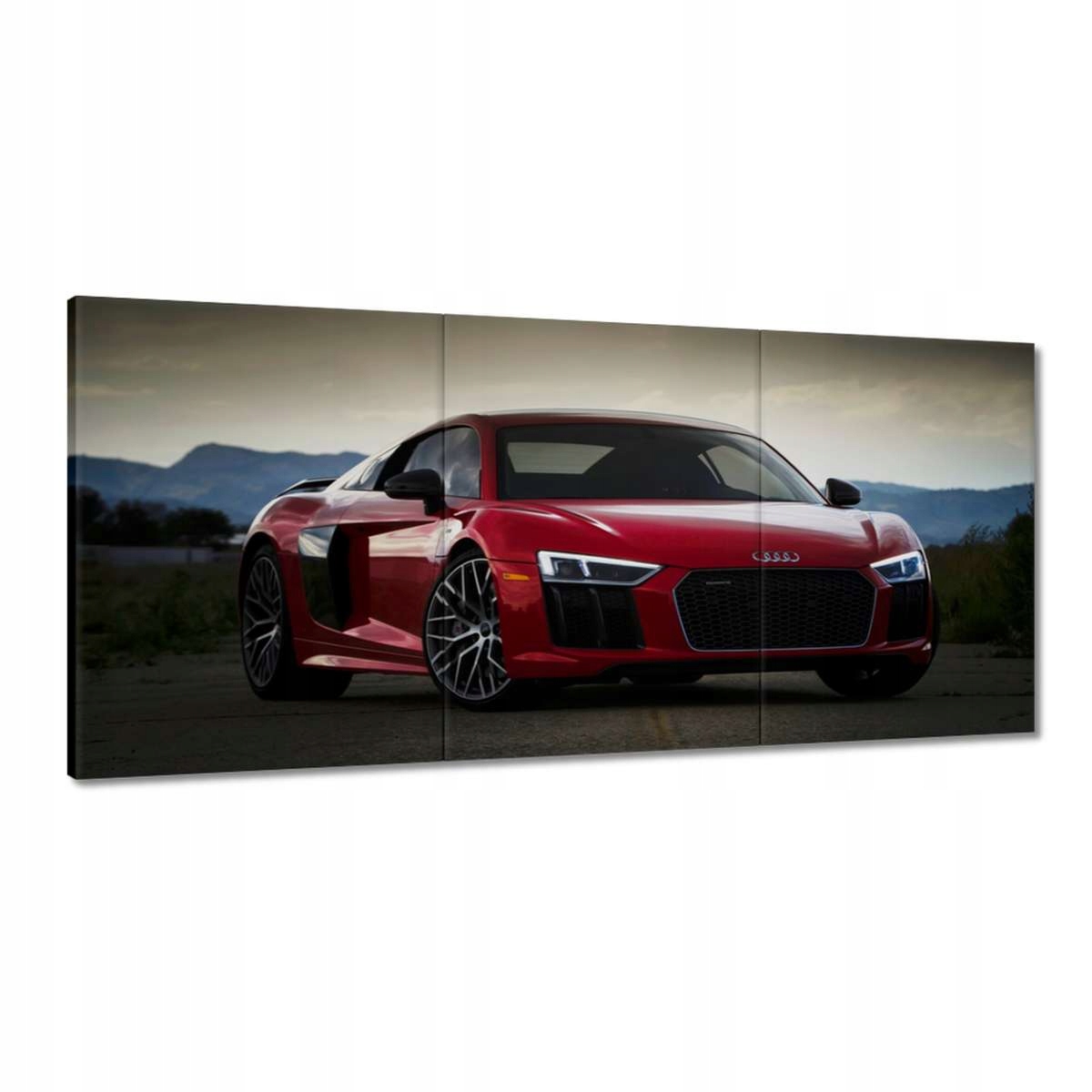 Obrazy 210x100 Červené Audi Quattro