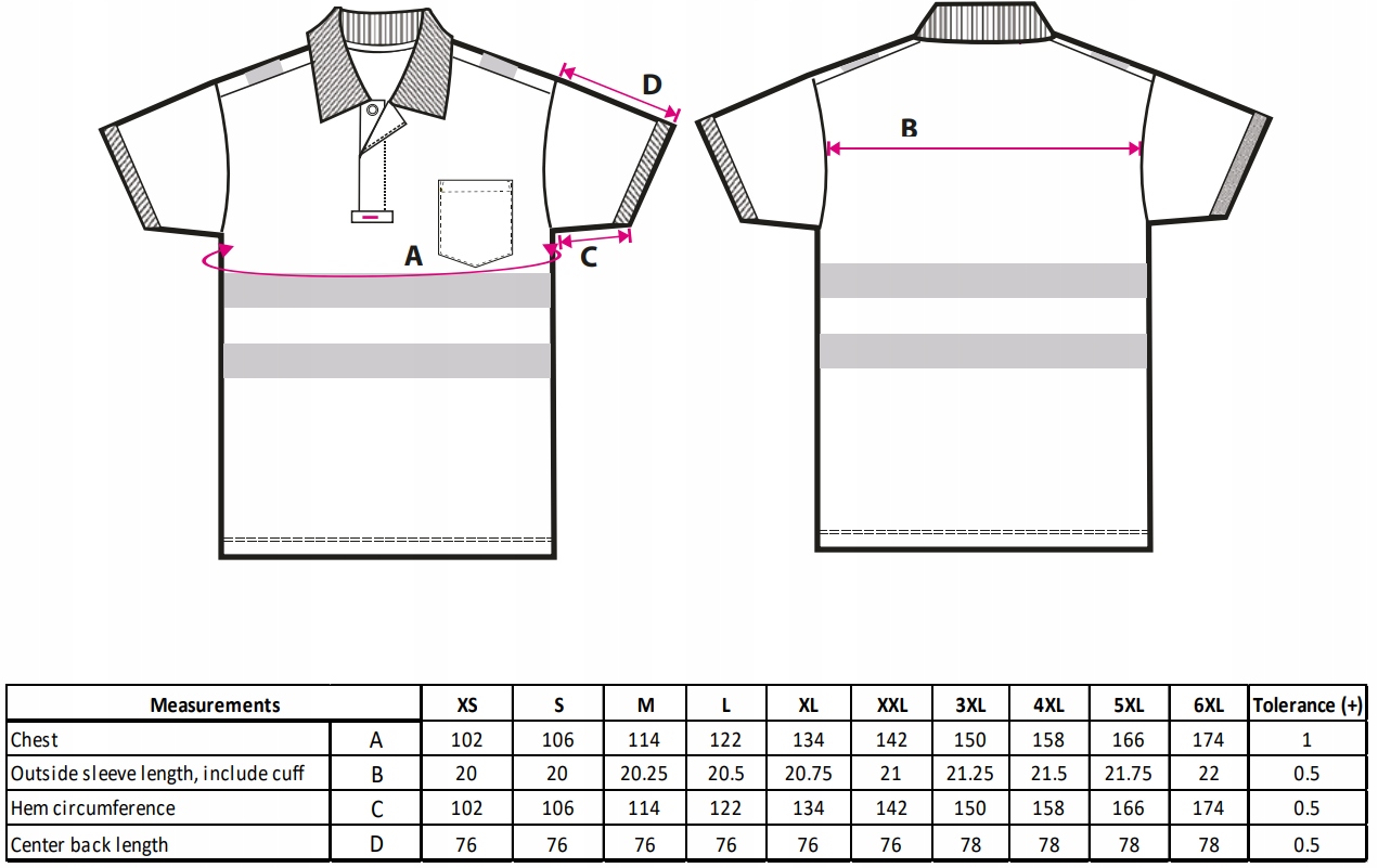 KOSZULKA POLO OSTRZEGAWCZA T180 PORTWEST XXL Materiał dominujący bawełna