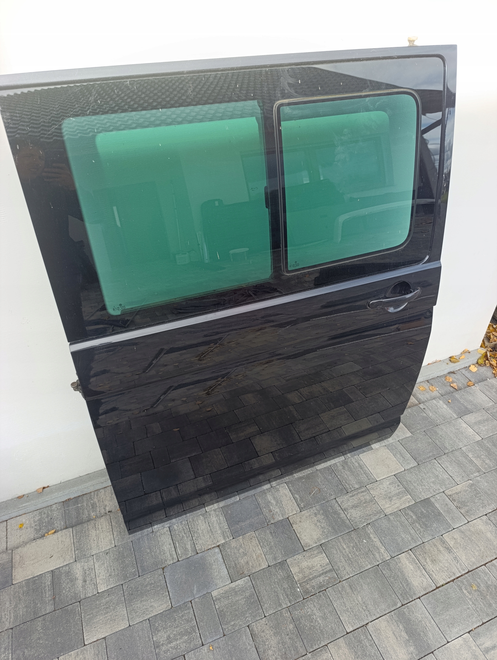 door sliding VW T5 T5 lift side right black,