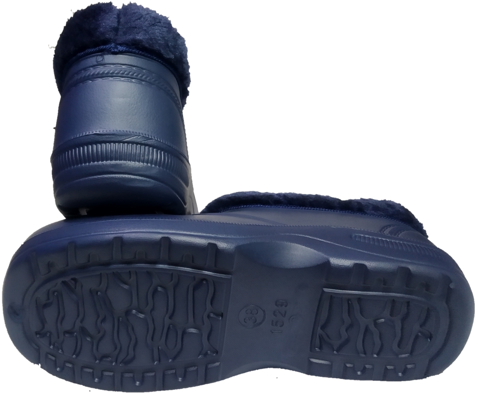 Damskie KALOSZE PIANKOWE niskie zimowe LEKKIE ocieplane chodaki eva 39 Oryginalne opakowanie producenta folia