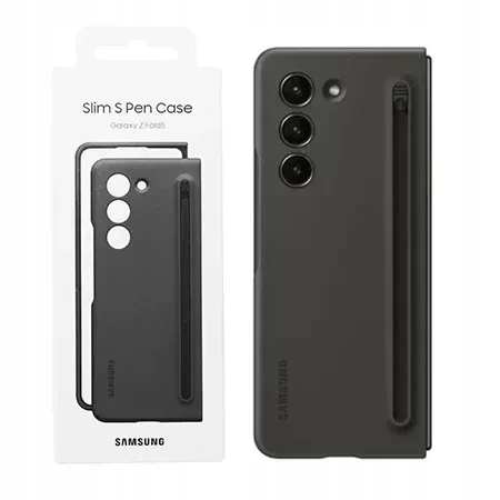 Originální Pouzdro Pro Samsung Galaxy Z FOLD5 Slim S Pen Pouzdro Grafitové