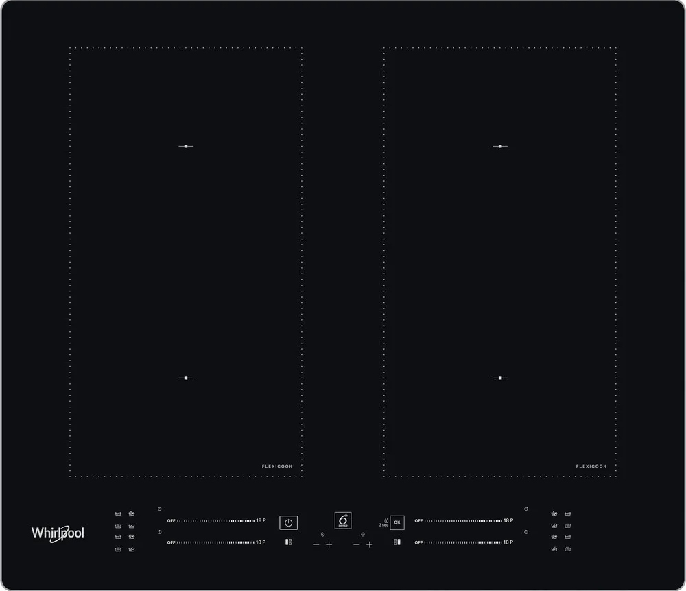 Płyta indukcyjna Whirlpool Wl S8560 Al 60 cm Czarna 4 pola Łączenie 6.ZMYSŁ