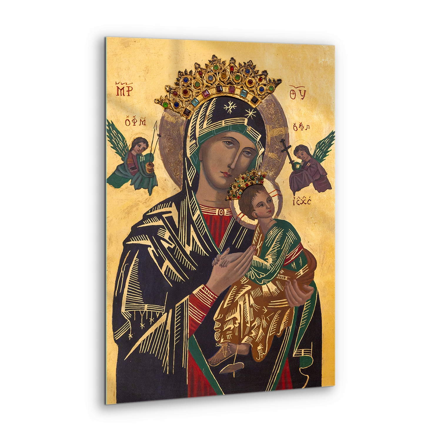 Nádherný obraz Panny Marie ustavičné pomoci