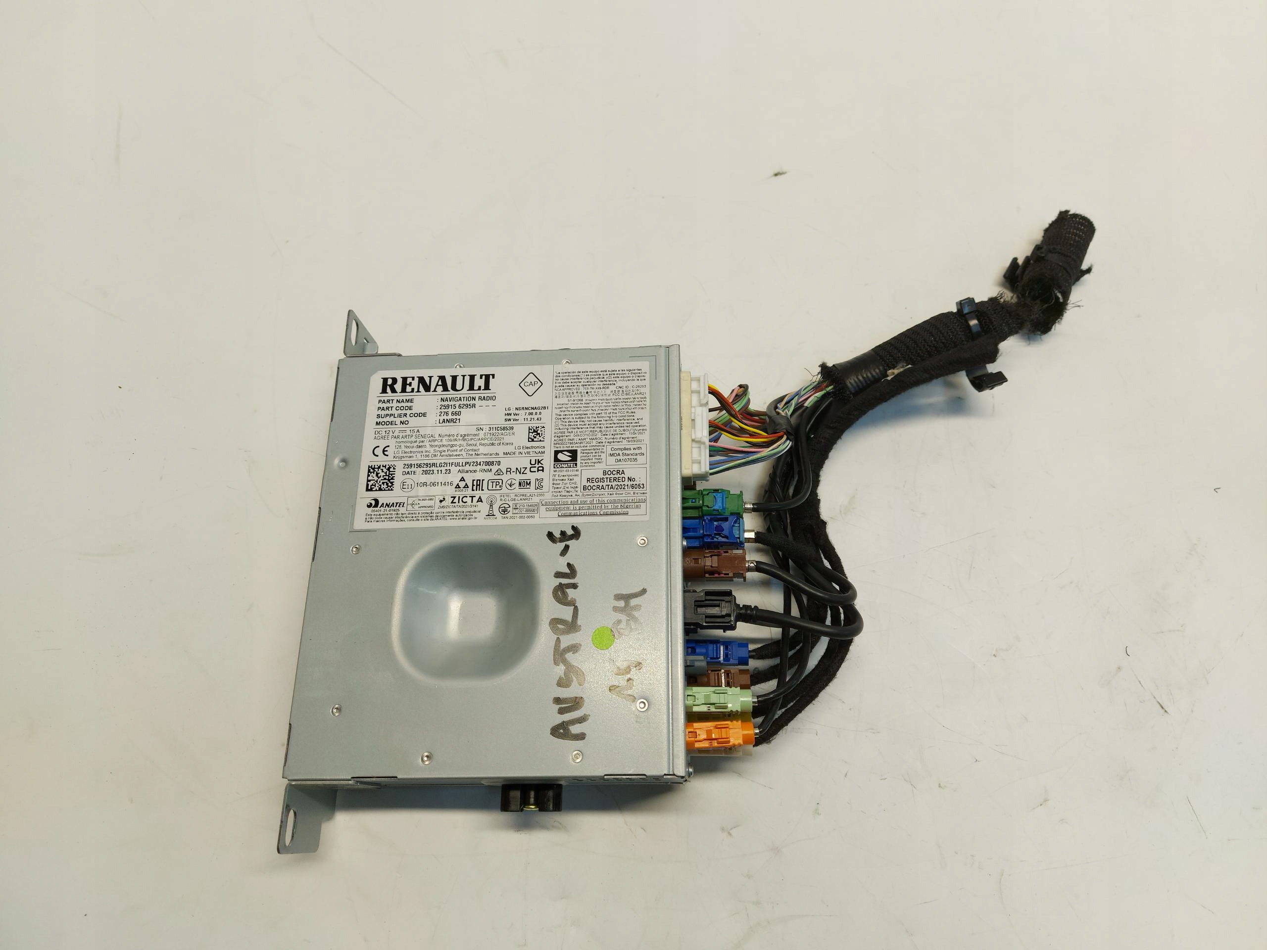 RENAULT Austral E Radio Navigation 259156295R