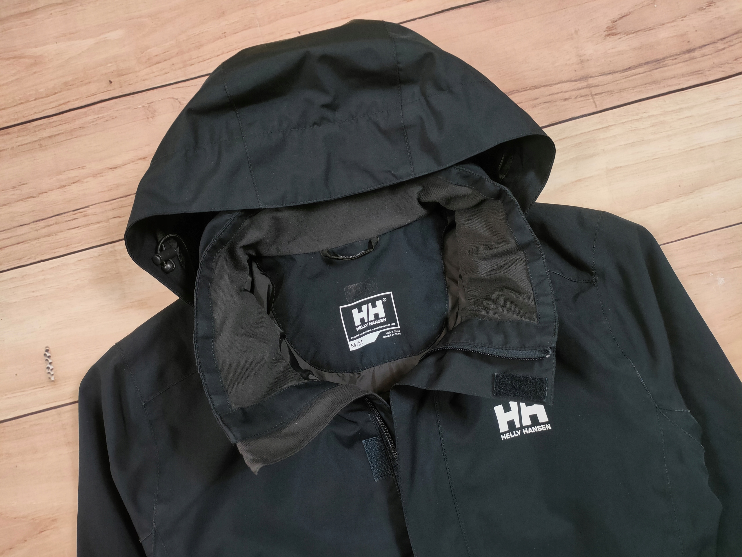 HELLY HANSEN Kurtka Wiatrówka HellyTech Męska Logowana r. M Rozmiar M