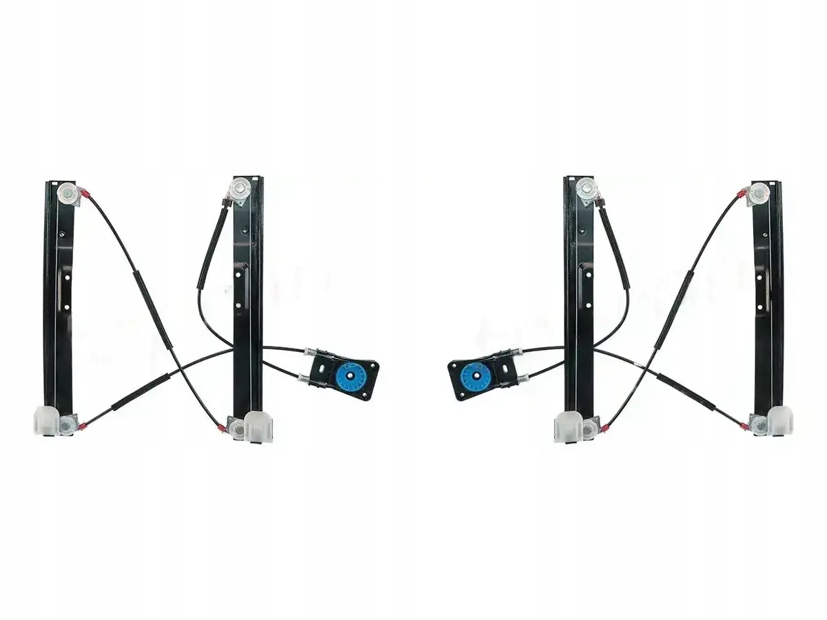 2x Podnośniki szyb TOPRAN PRZÓD L+P do FORD MONDEO IV, MONDEO MK4