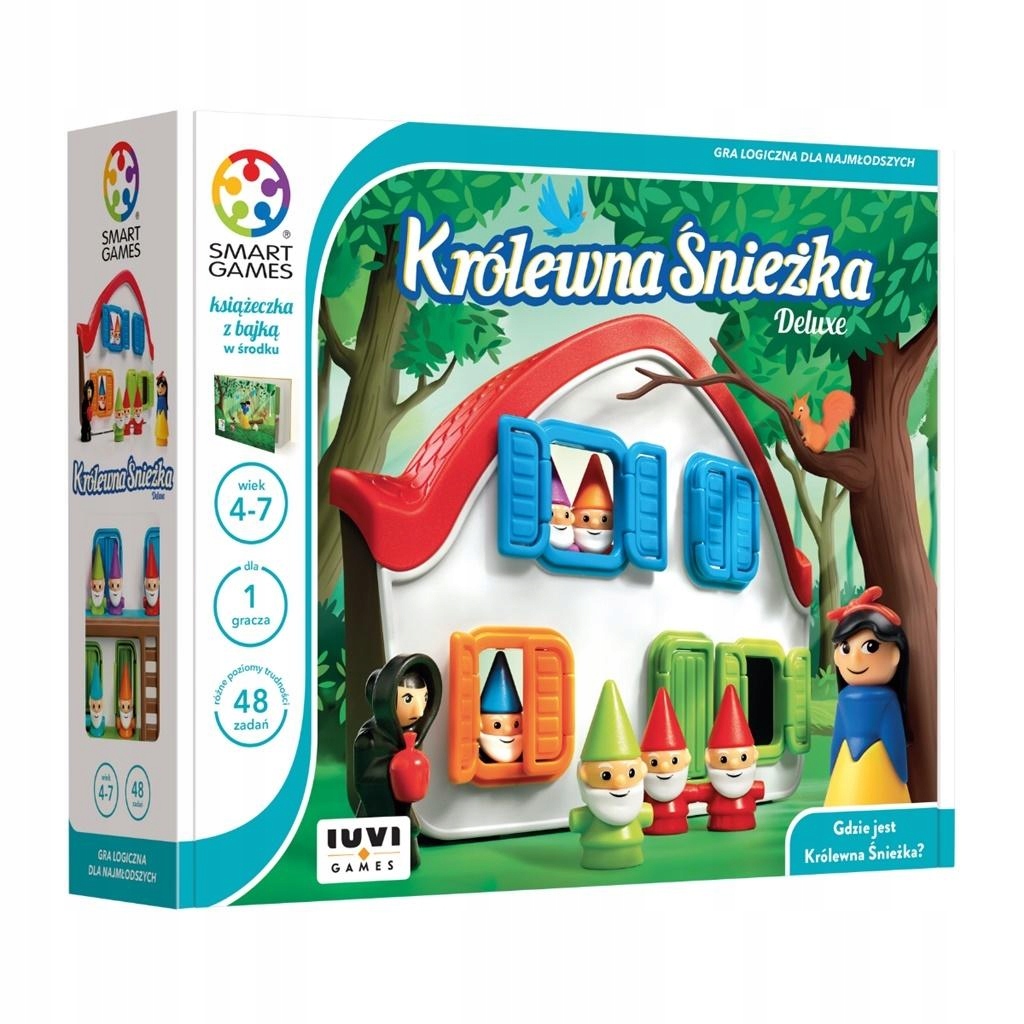 Towarzyska Gra Planszowa Dla Dzieci Osiem Lat Logiczna Królewna Śnieżka Pl