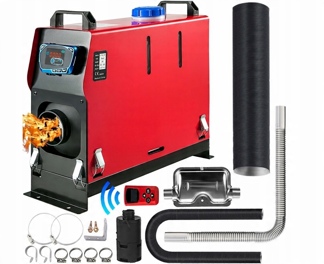 

Ogrzewanie Postojowe 8kW 12V LCD Zbiornik Zestaw