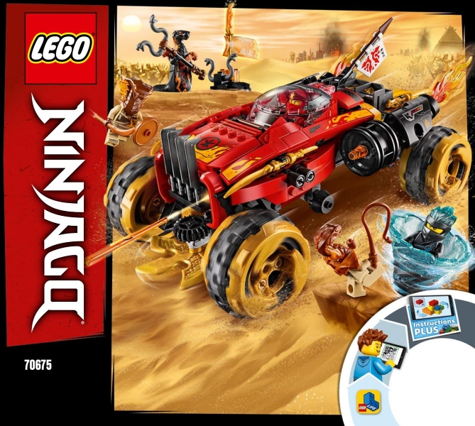 

Lego 70675 Instrukcja Ninjago Katana 4×4 Nowa