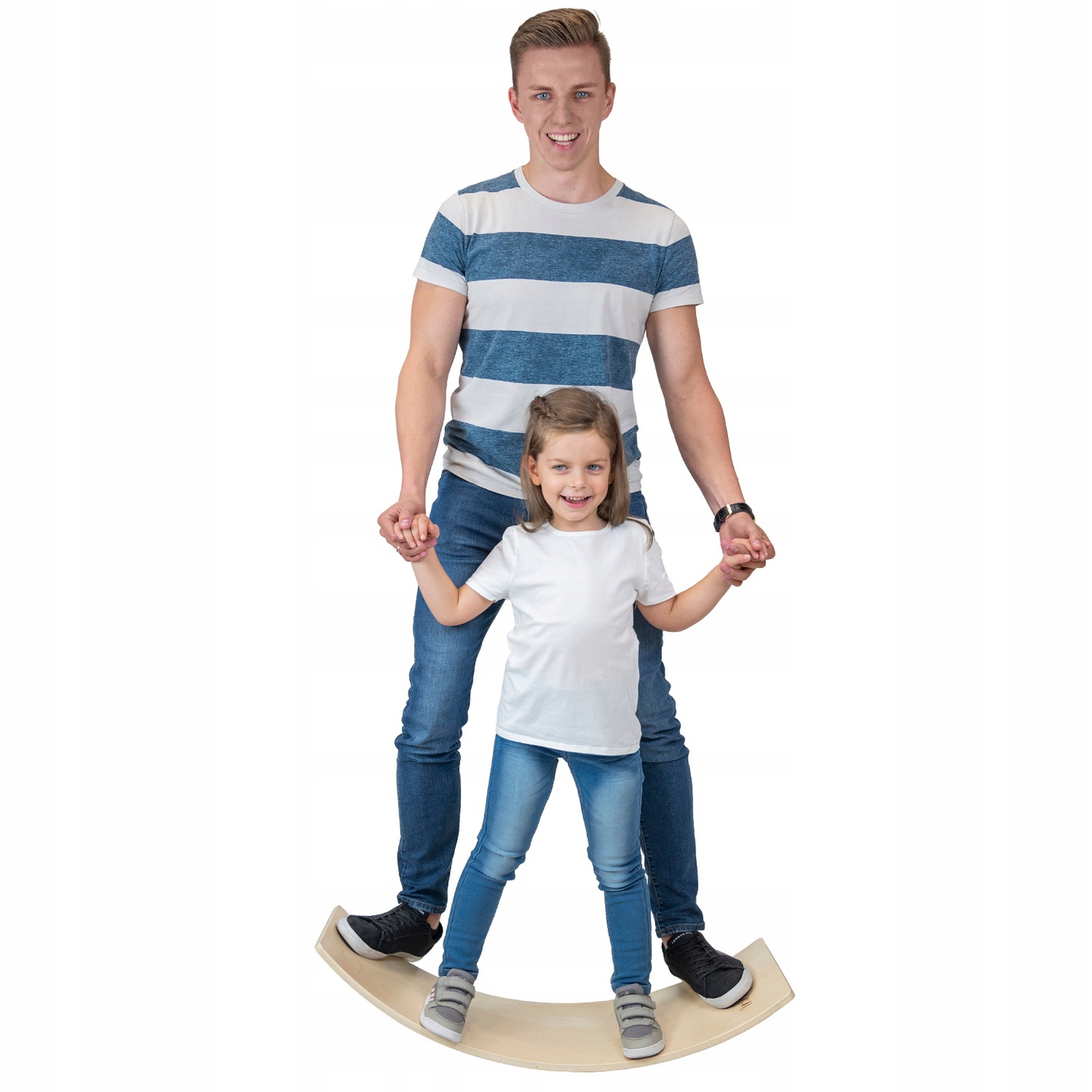 Deska do balansowania Balance Board Yoga biały BB-001 Płeć chłopcy dziewczynki