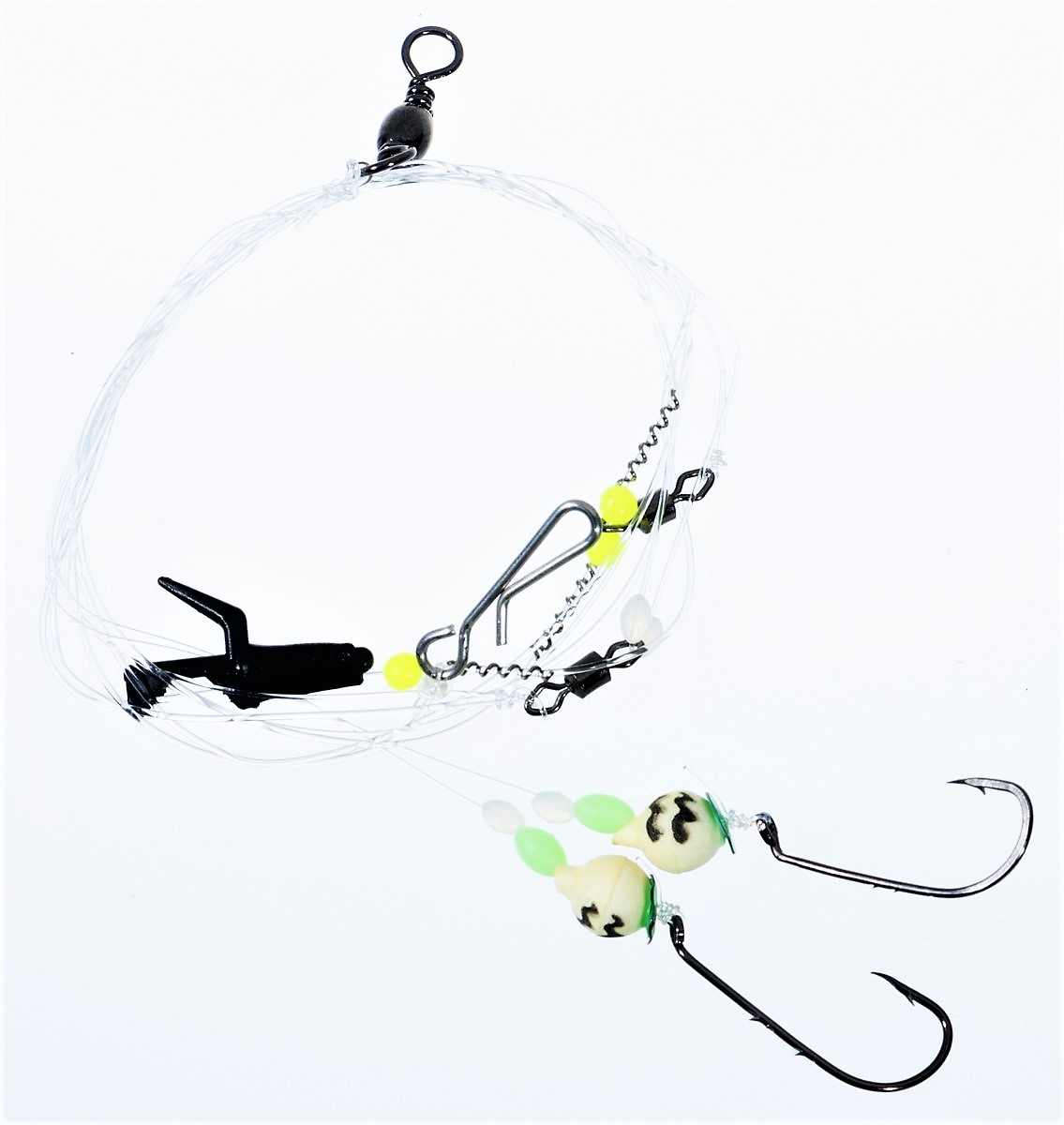 Surfcasing zestaw do łowienia z plaży hak 2. Flądra, leszcz, okoń, węgorz