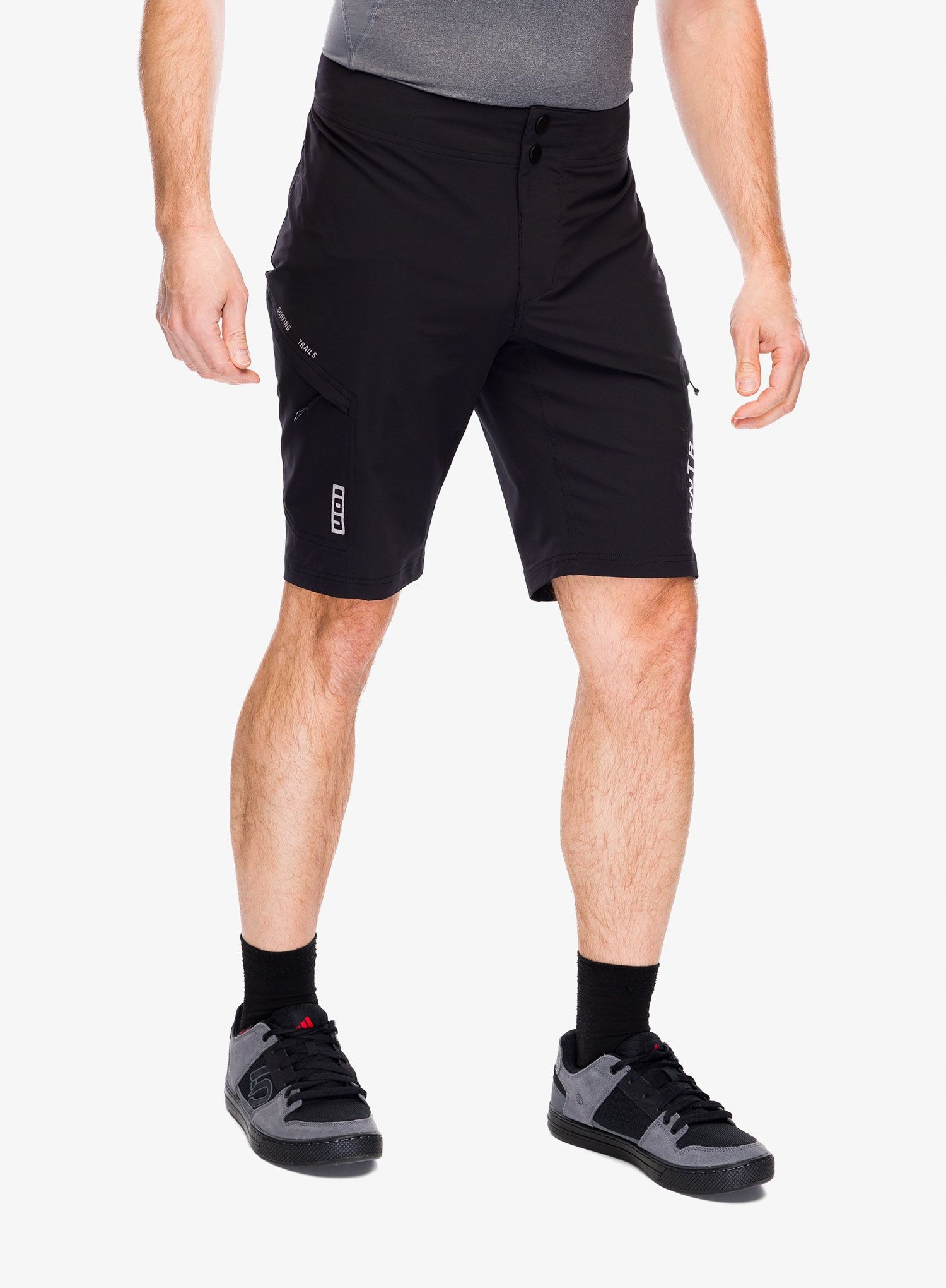 Cyklistické šortky Ion Vntr Amp černá 32 (M)