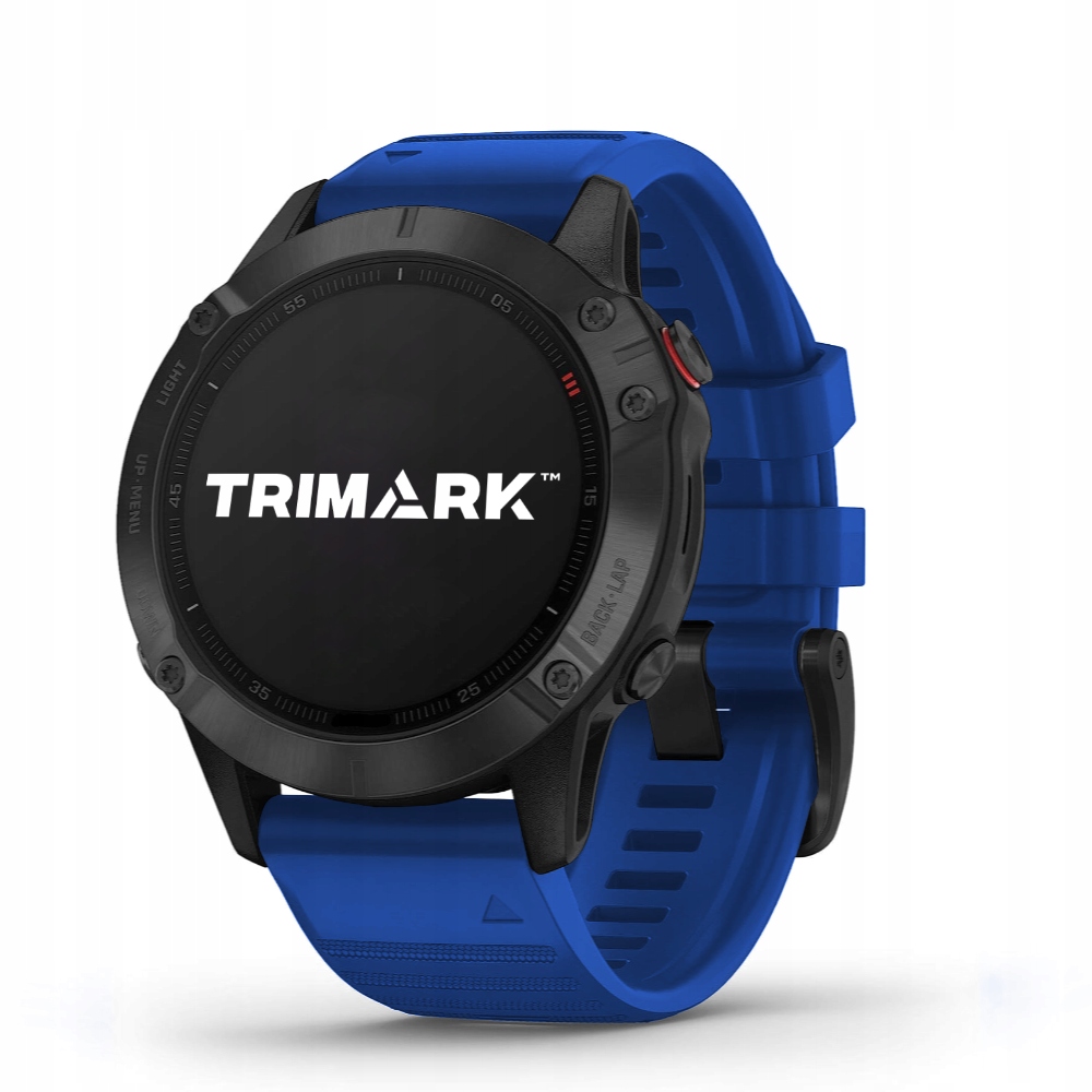 Silikonowy pasek premium QuickFit 22 mm do GARMIN Fenix 6 7 Epix 2 Pro Kod producenta TWBQF22DB21