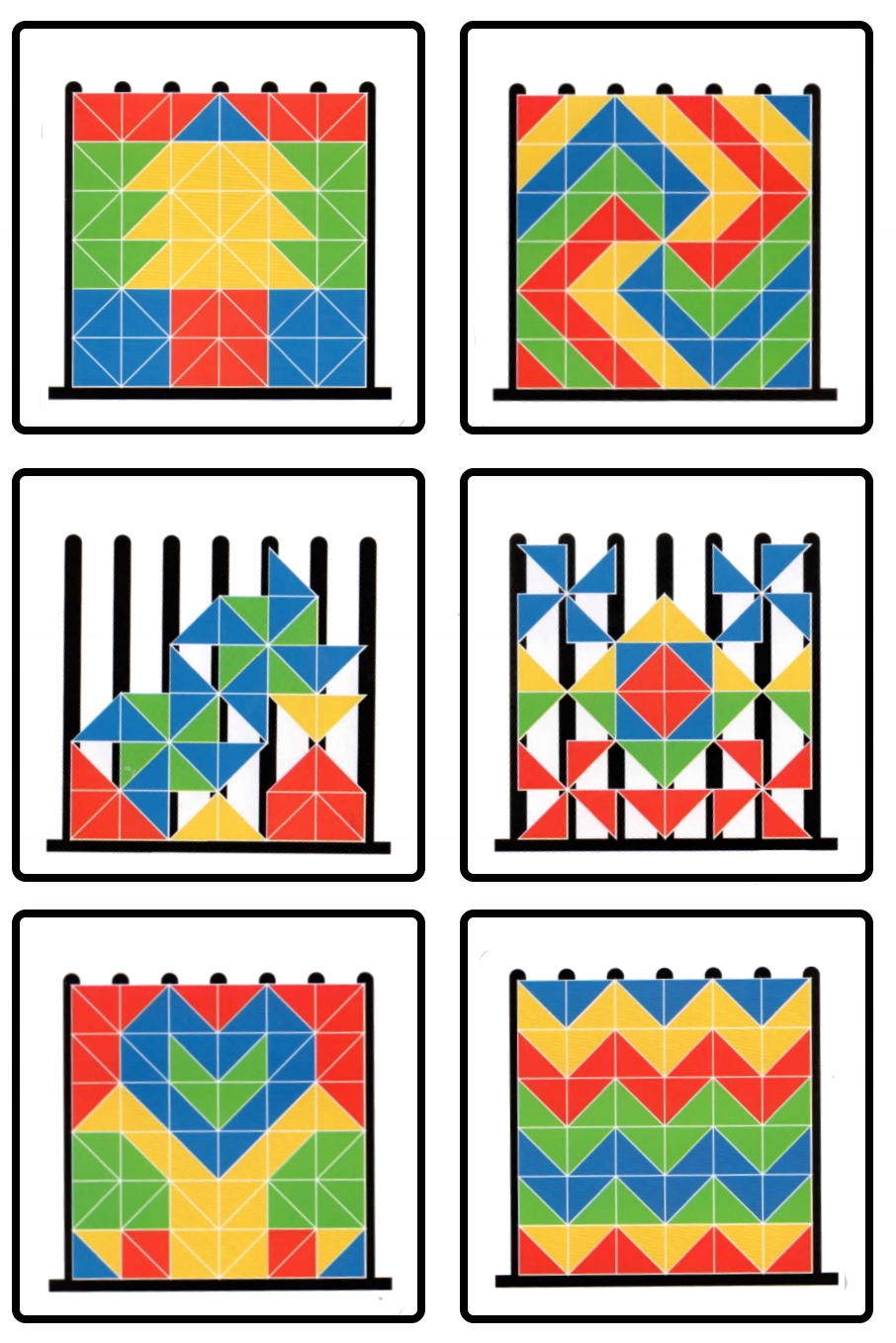 GRA LOGICZNA UKŁADANKA PUZZLE 72 KLOCKI Materiał plastik