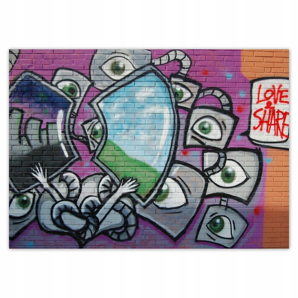 

Plakaty 70x50 Graffitti Mural