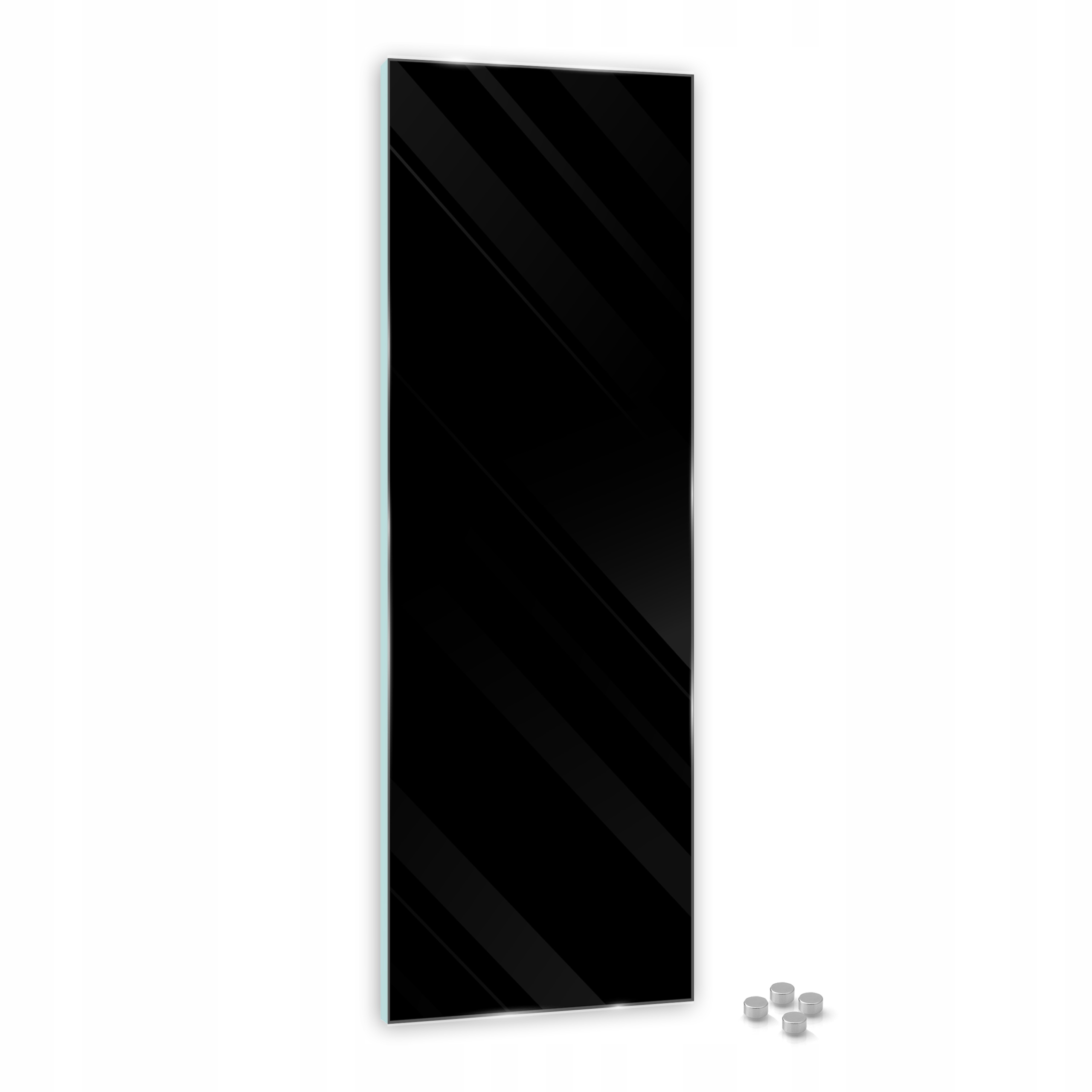 

Tablica magnetyczna szklana Czarna Duża XXL 80x30