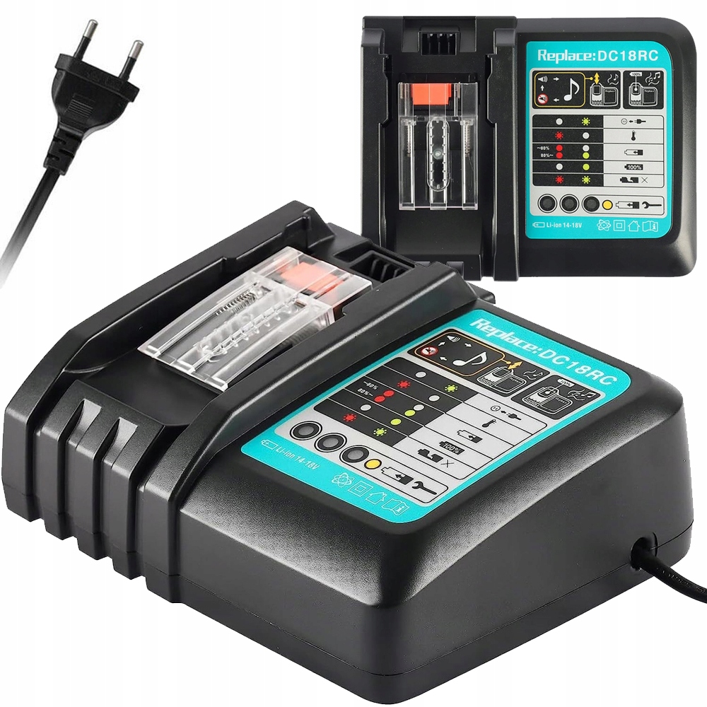Makita DC18RC Rychlá nabíječka 14.4 18V Li-Ion akumulátorem