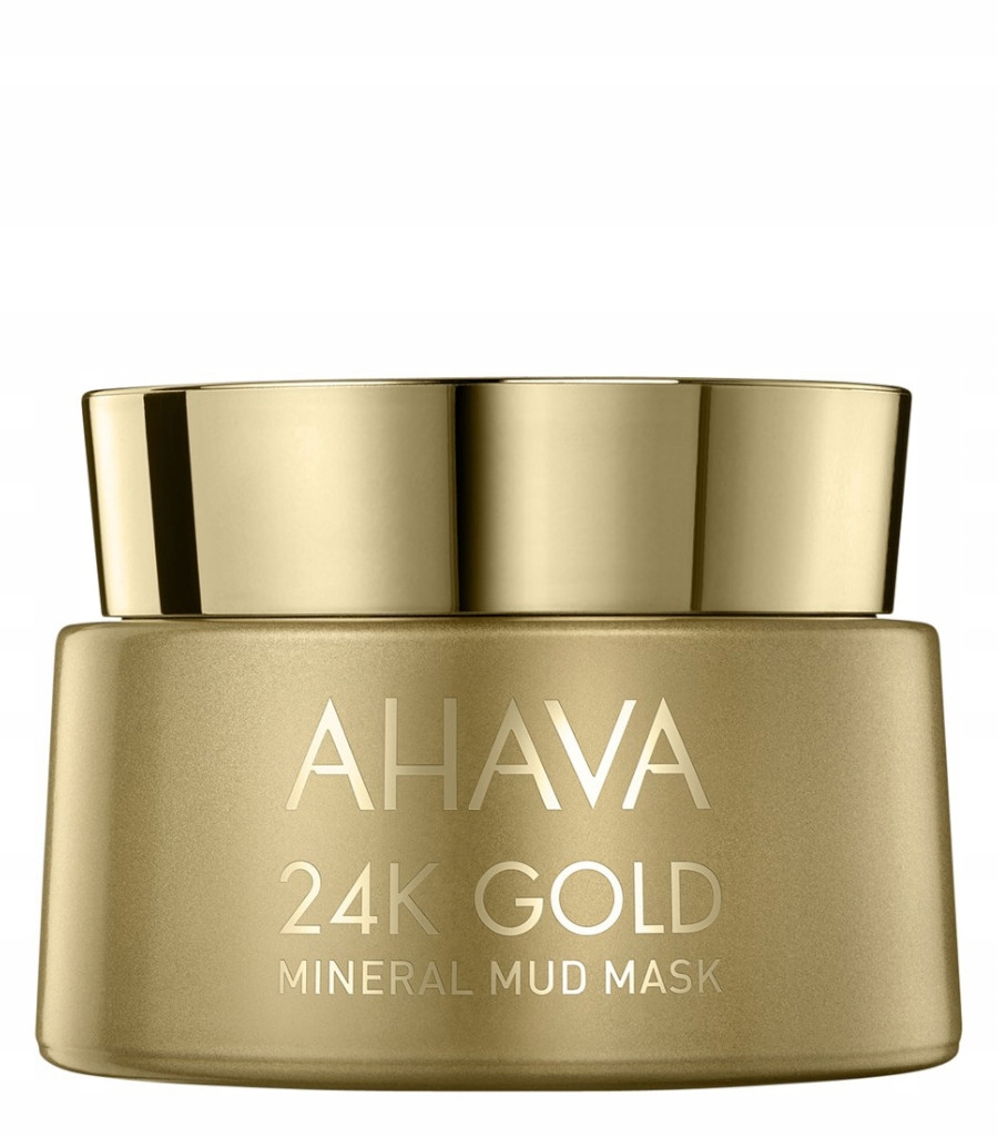 Ahava Liftingová a čisticí bahenní maska s 24K Zlatem z Mrtvého moře 50ml