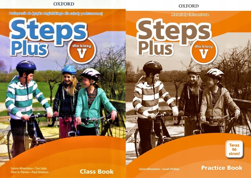 

Steps Plus 5 Podręcznik Ćwiczenia CD Oxford