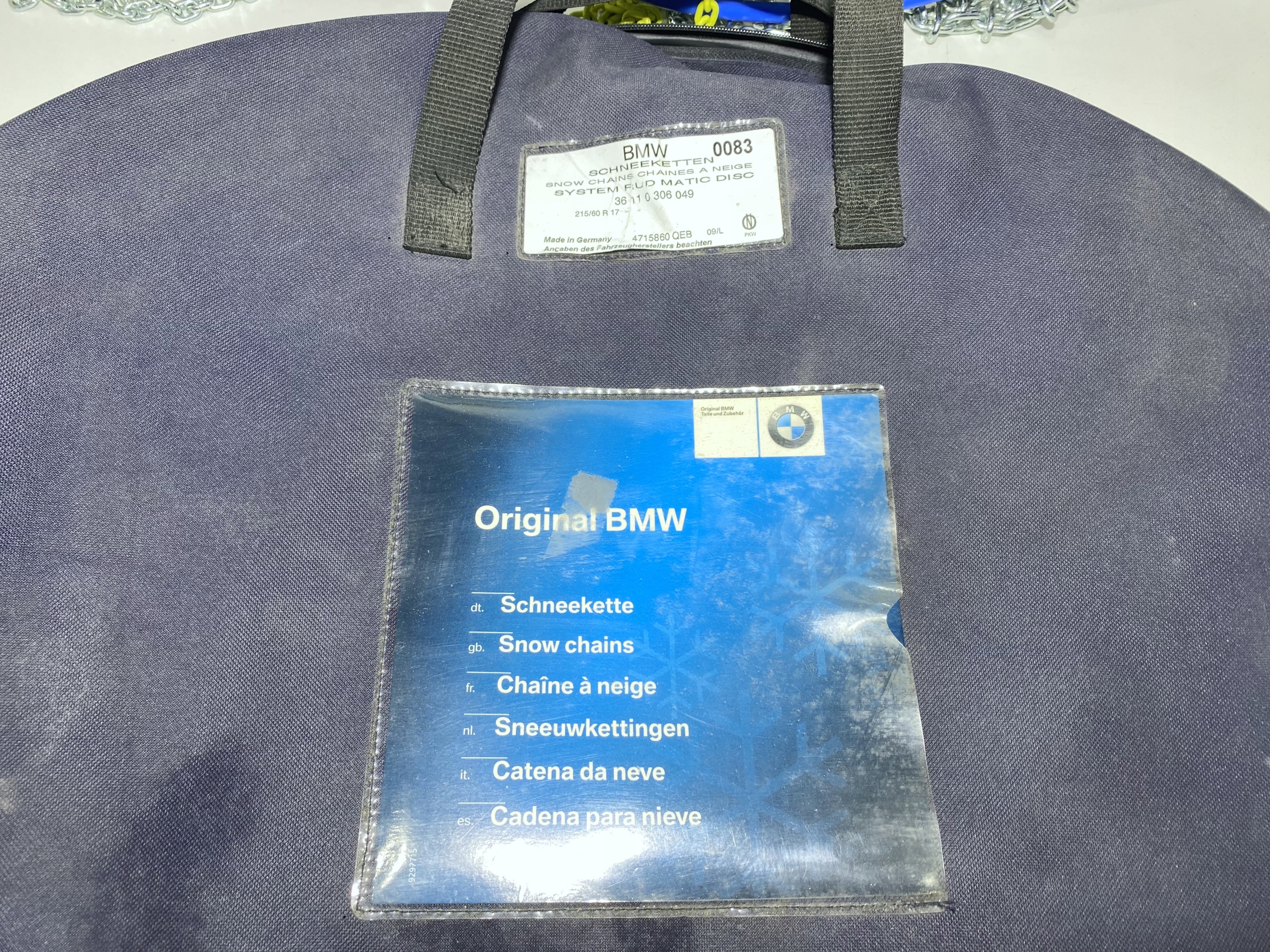 ŁAŃCUCHY ŚNIEGOWE 17 RUD-MATIC BMW E36 E60 E83 Producent Inny