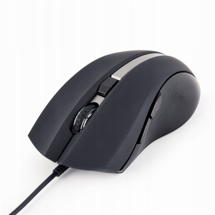 Mysz G-laser Gembird MUS-GU-02 Przewodowa Usb Czarna