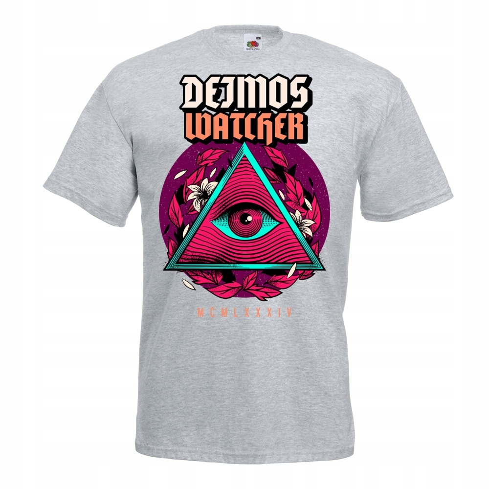 

Koszulka demon watcher oko XXL szara